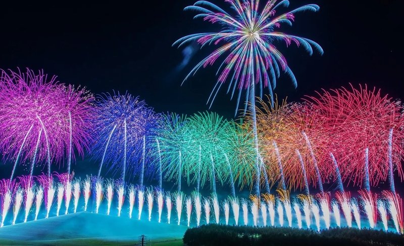 Hokkaido Moerenuma Art Fireworks 2023 in Sapporo