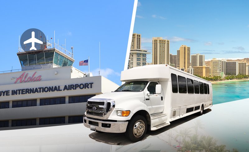Honolulu Airport Shared Transfer (One-way Service)