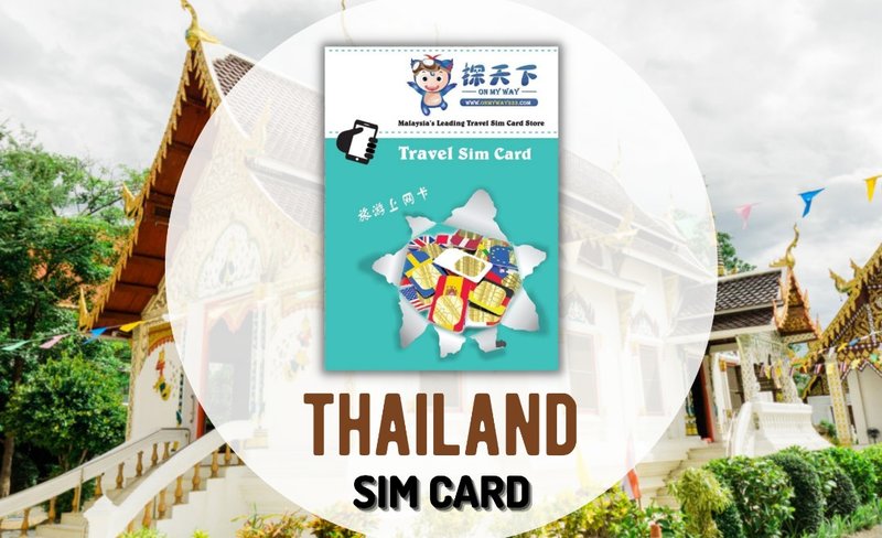4G SIM Card (SG & MY Delivery) for Thailand