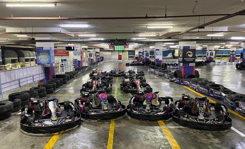 GoKart Experience in Champion GoKart Medan