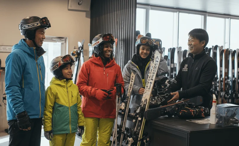Otaru Asarigawa Ski Resort Ski & Snowboard Rental