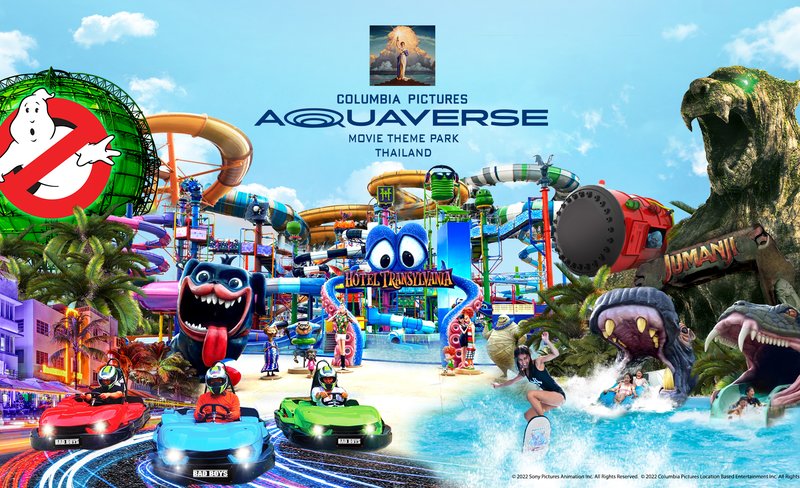 Columbia Pictures Aquaverse Waterpark Ticket in Pattaya