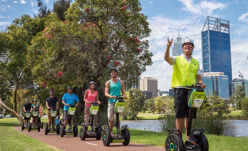 East Foreshore and City Segway Tour in Perth
