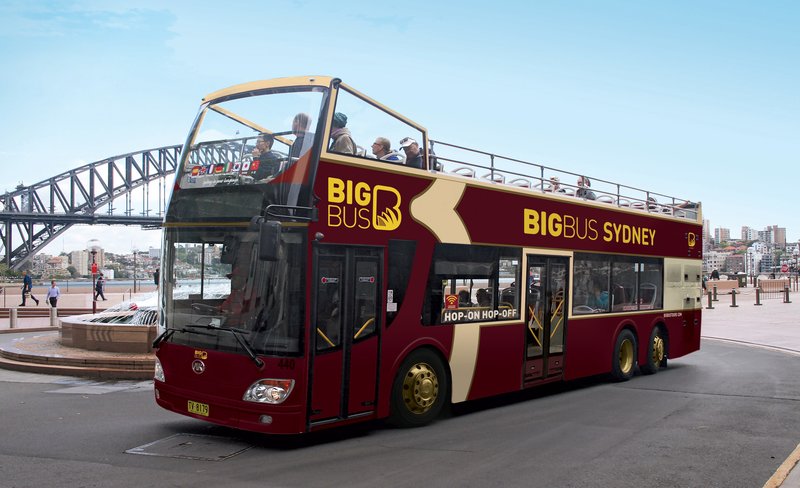 Sydney Big Bus Hop-On Hop-Off Sightseeing Tours (Open-Top)