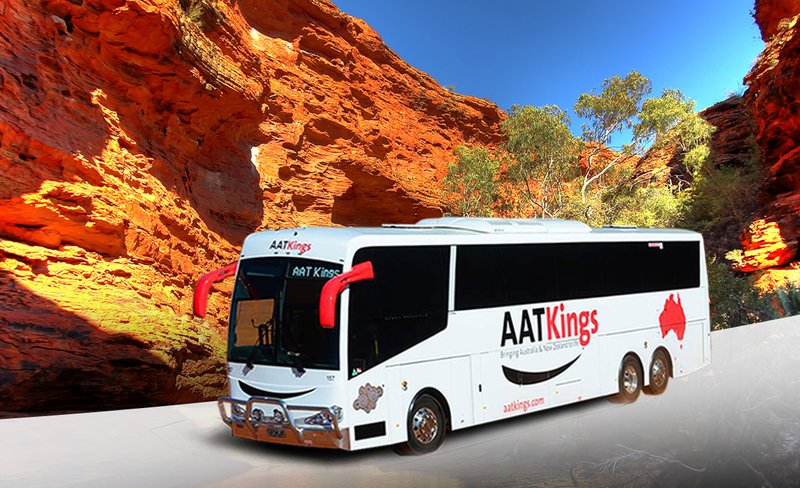 Shared Shuttle Bus Transfers from Kings Canyon to Alice Springs