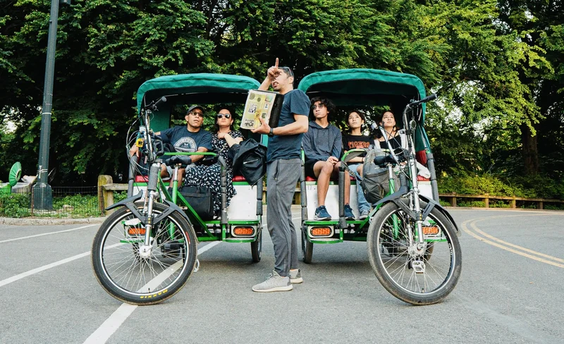 Central Park Pedicab Tour in New York