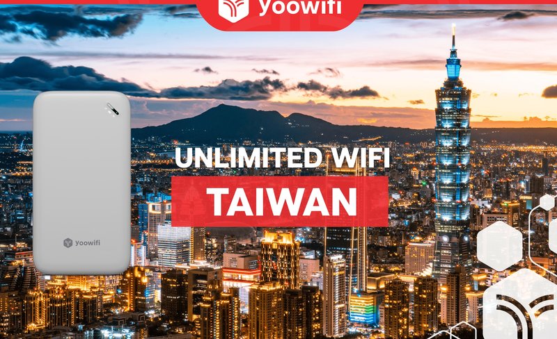 Unlimited 4G Travel UPSIZED WIFI for Taiwan
