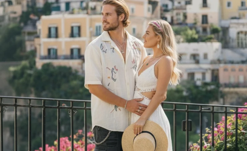 Positano Amalfi Coast Beach Photoshoot