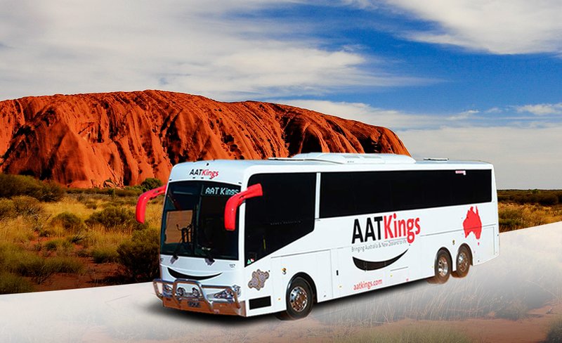 Shared Shuttle Bus Transfers between Ayers Rock and Kings Canyon