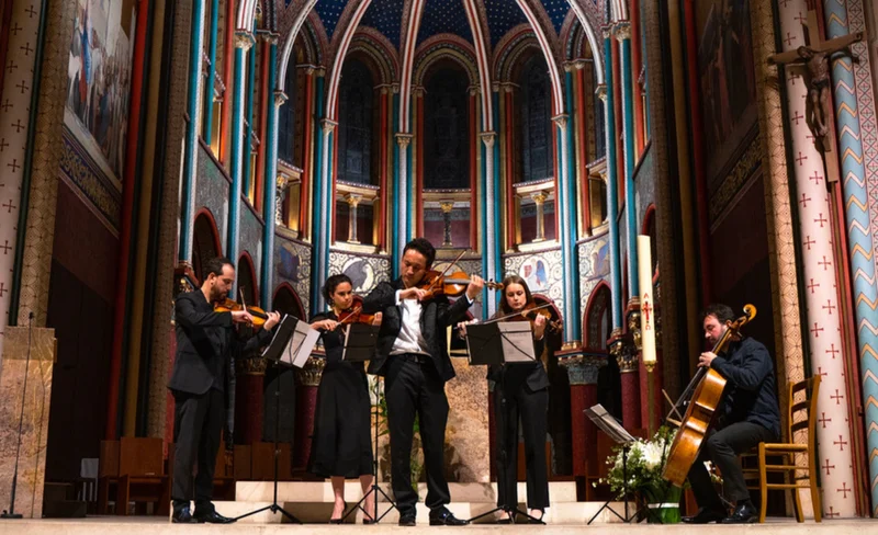 Classical music concert at churches in Paris