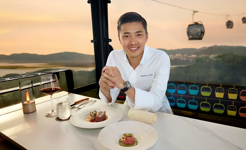 Cable Car Dining Experience in Singapore