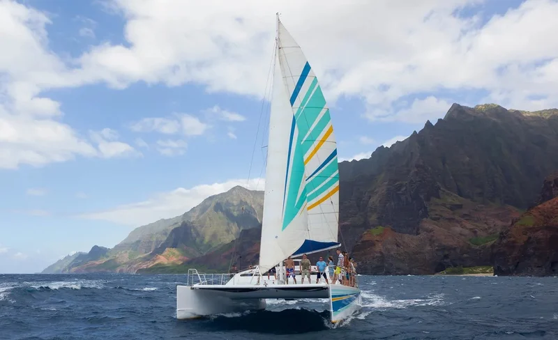 Napali Sunset Dinner Sail Experience in Kauai