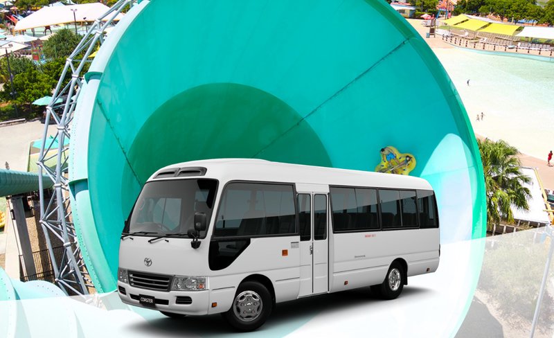 WhiteWater World Return Shared Transfer from Gold Coast Hotels