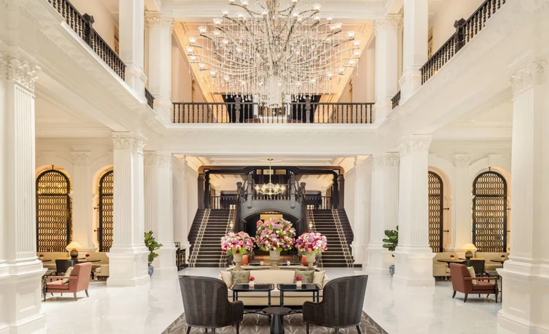 The Grand Lobby Afternoon Tea at Raffles Hotel Singapore