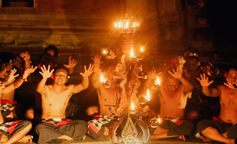 Kecak and Fire Dance Show Tickets in Puri Agung Peliatan Ubud Bali