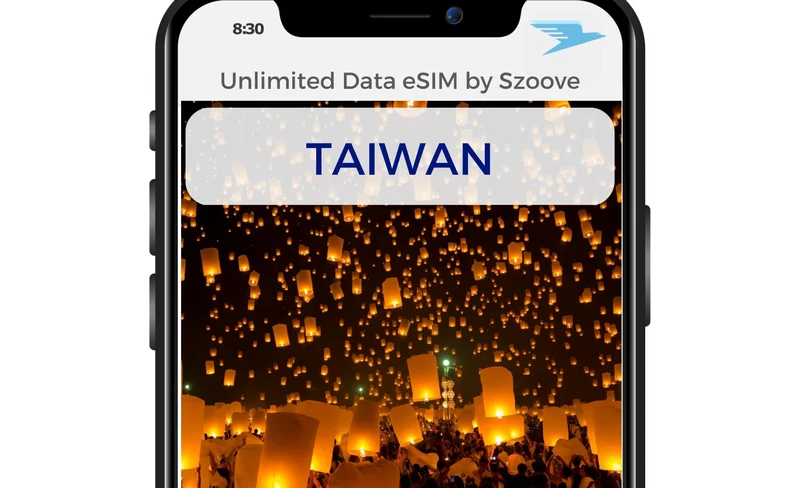 台灣每日 1GB 無限流量限速 eSIM 卡