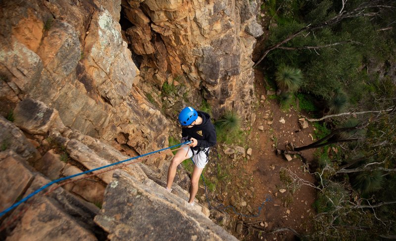 Rock Climbing and Abseiling Adventure in Adelaide