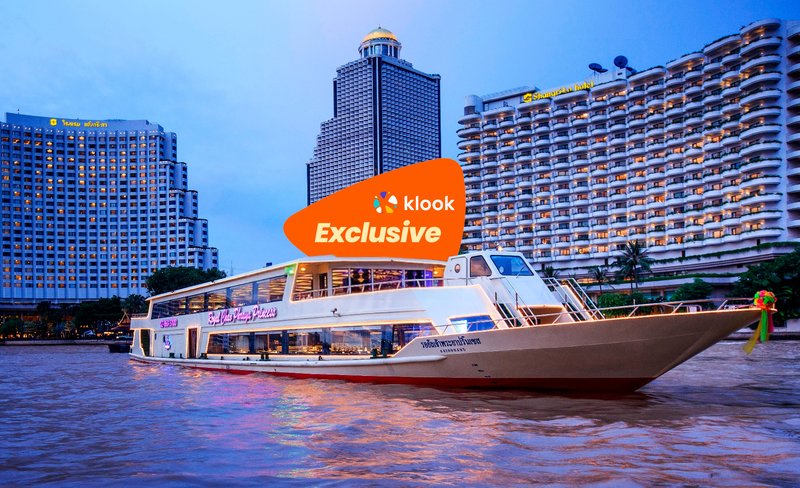 Chao Phraya Princess Cruise in Bangkok [Upper Deck Seat]