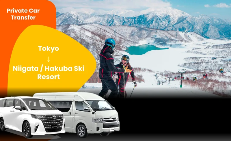 Tokyo Car Rental with Driver to Nearby Ski Resorts - Hakuba/Karuizawa/Niigata