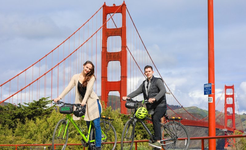 Golden Gate Bridge Bike Rentals and Sausalito Ferry