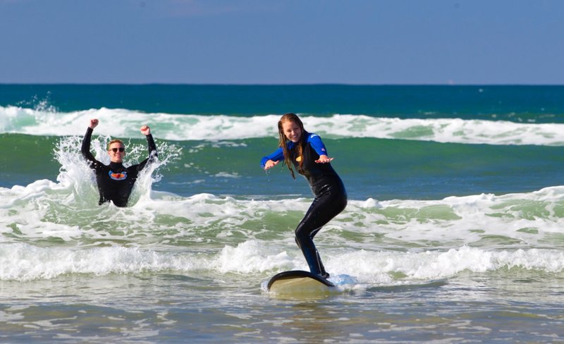Surfing Lessons at the Great Ocean Road from Melbourne