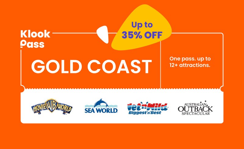 Klook Pass Gold Coast (Movie World, Sea World, Wet n’ Wild)