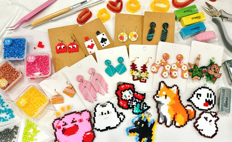 Fuse Bead (Pin Dou) & Other Accessory DIY Workshop by Anna Craft