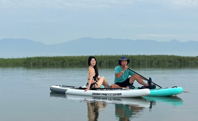 Yilan Five Knots: SUP Stand Up Paddle Experience at Lanyang Creek Estuary