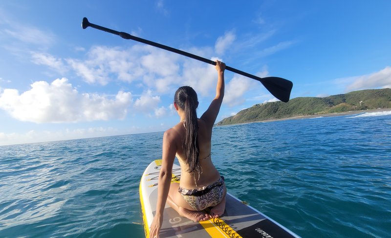 Pingtung｜Sunrise Canoe in Alang on the Sea. SUP experience