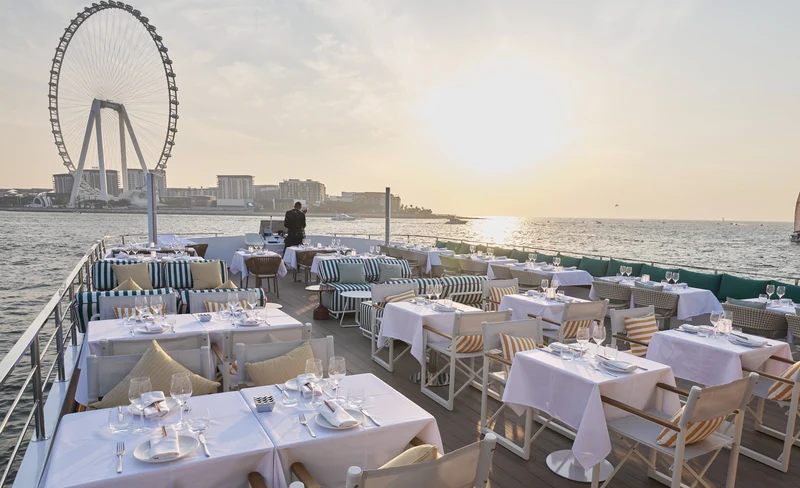 Noble Luxury Dinner Cruise at Dubai Marina with Michelin Chef Menu