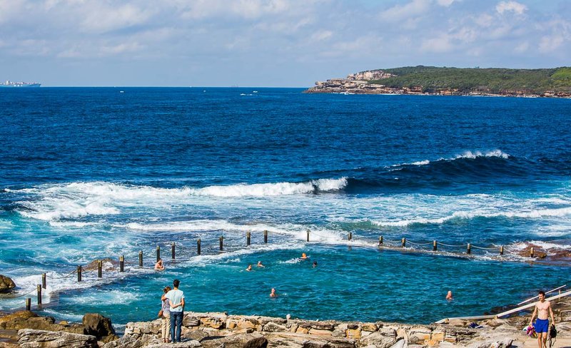 Sydney Beaches, Baths and Rockpools Private Tour