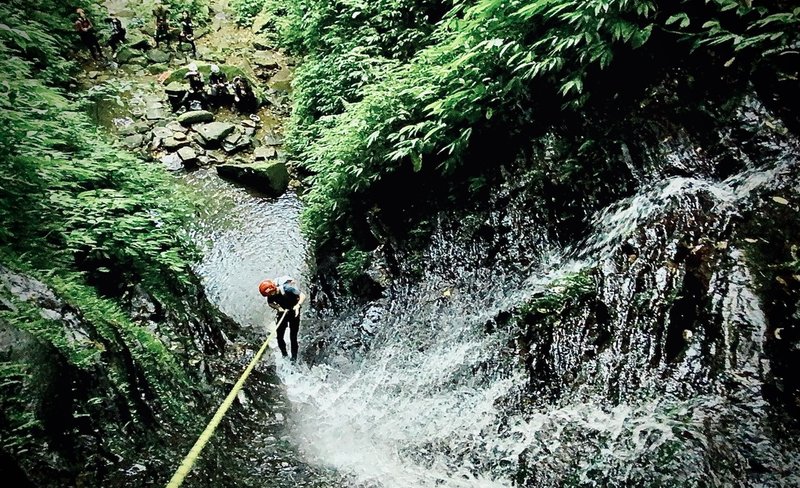 New Taipei: Dajianshan Xiufeng Waterfall canyoning experience recommended route