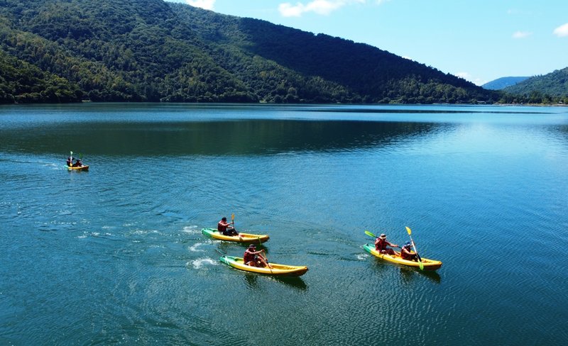 Canoe and SUP Experience at Liyu Lake in Hualien