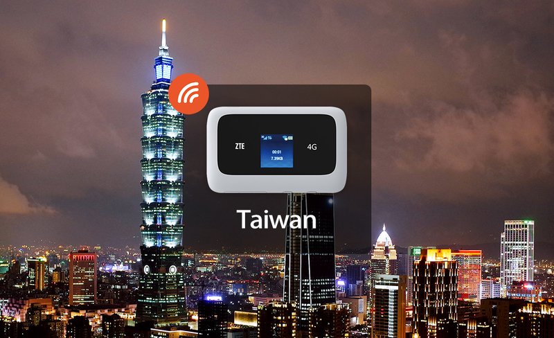 4G WiFi for Taiwan (TW Airport Pick Up)