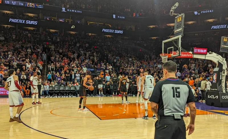 Phoenix Suns Basketball Game at Footprint Center
