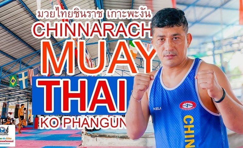 Muay Thai Class at Chinnarach Thai Boxing Camp Koh Phangan