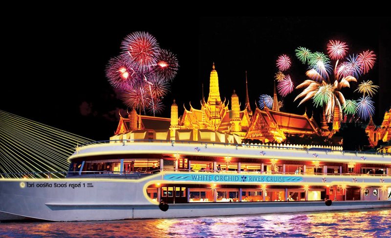 Chao Phraya White Orchid Cruise in Bangkok
