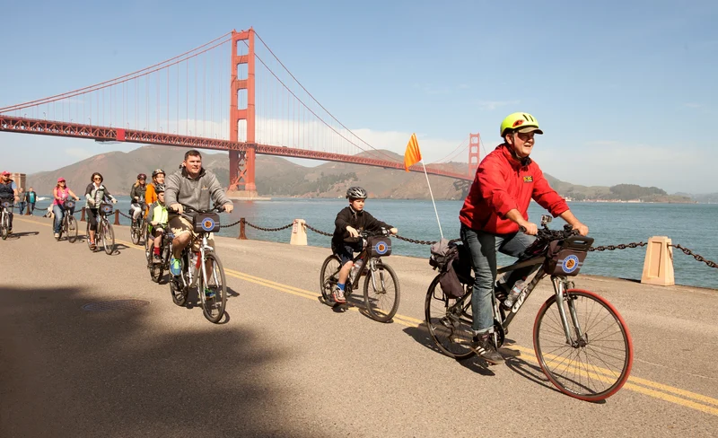 Golden Gate Bridge to Sausalito Guided Bike Tour