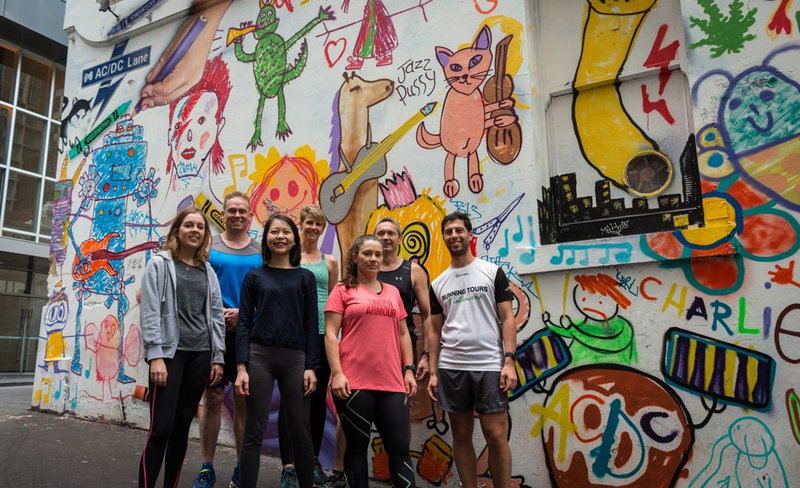 Iconic Laneways Discovery Running Guided Tour in Melbourne