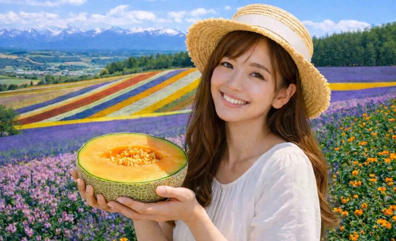 Hokkaido Furano Biei Day Trip: Blue Pond + Flower Fields + Seasonal Cantaloupe + Ningle Terrace