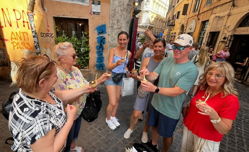 Espresso, gelato, and tiramisu tasting tour in Rome
