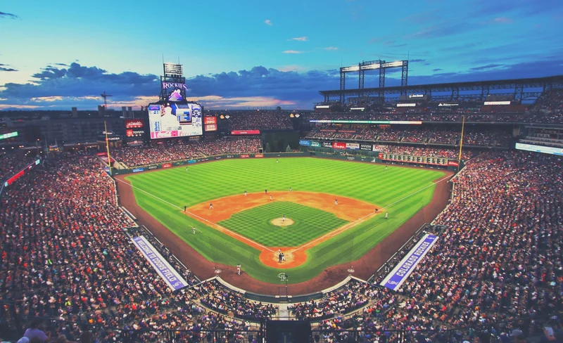 Colorado Rockies Baseball Game at Coors Field