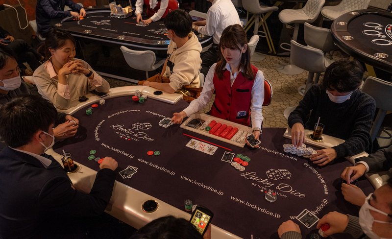 Play Money Poker & Casino Experience in Tokyo