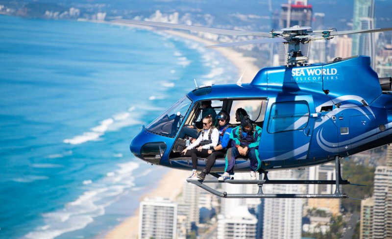 Heli Tandem Skydive Gold Coast