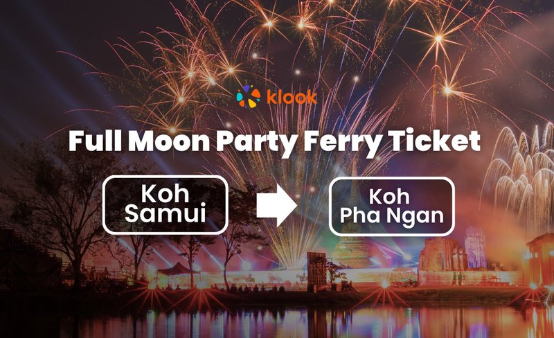 Full Moon Party Speedboat Ticket between Koh Samui and Koh Phangan