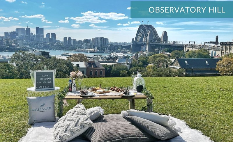Observatory Hill Private Luxury Picnic Experience in Sydney