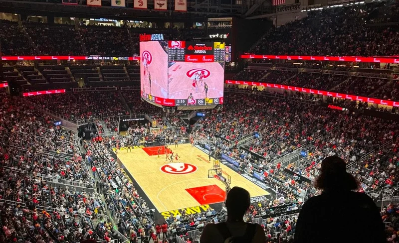 Atlanta Hawks Basketball Game at State Farm Arena