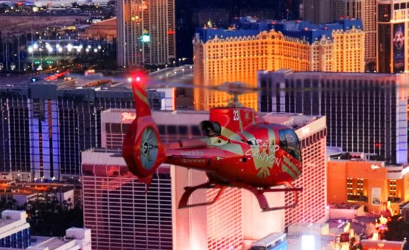 Las Vegas Strip Highlights Helicopter Tour with Optional Transfers