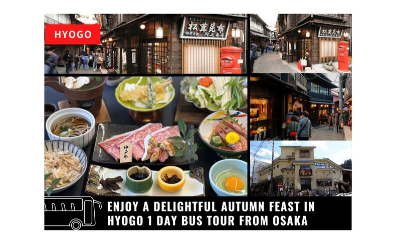 Kobe Premium Outlets & Arima Onsen Town Tour from Osaka with Lunch