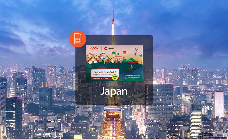 4G SIM Card for Japan